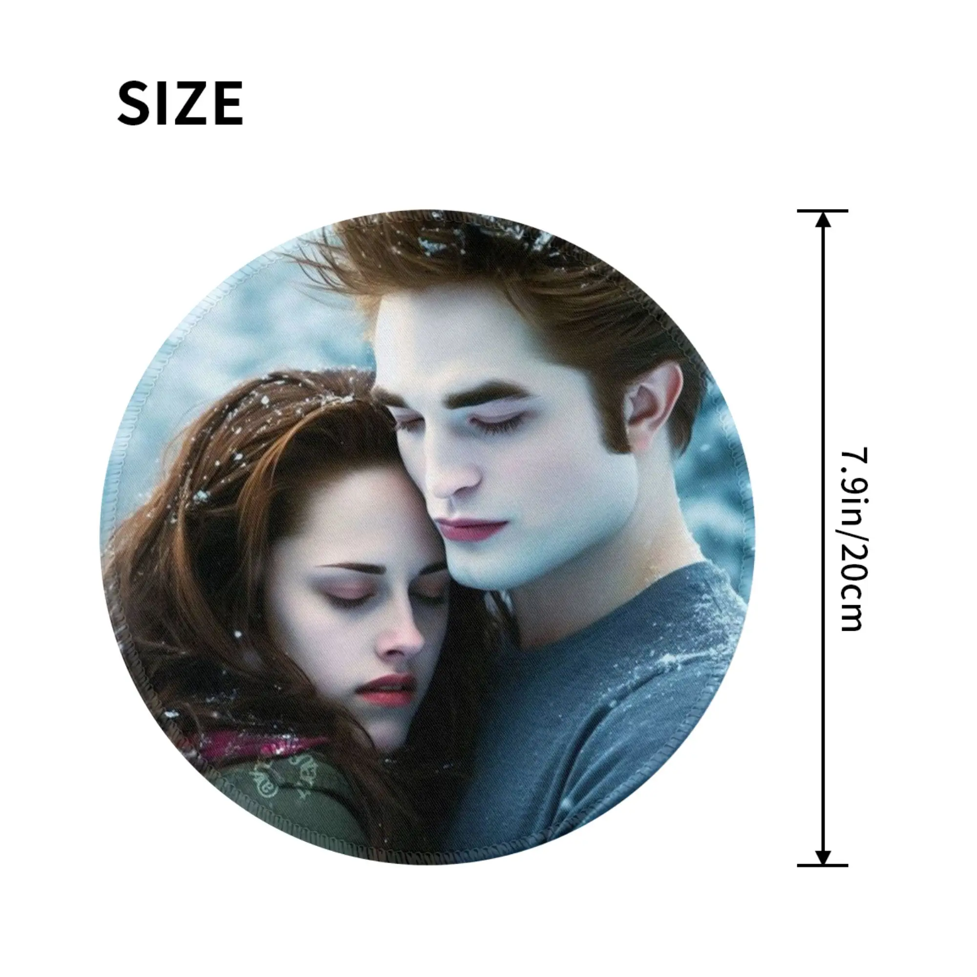 The Twilight Saga Edward Cullen  Mouse Pad Computer Keyboard Mouse Mat Gamer PC Laptop Desk Mat Office Accessories Table Mats
