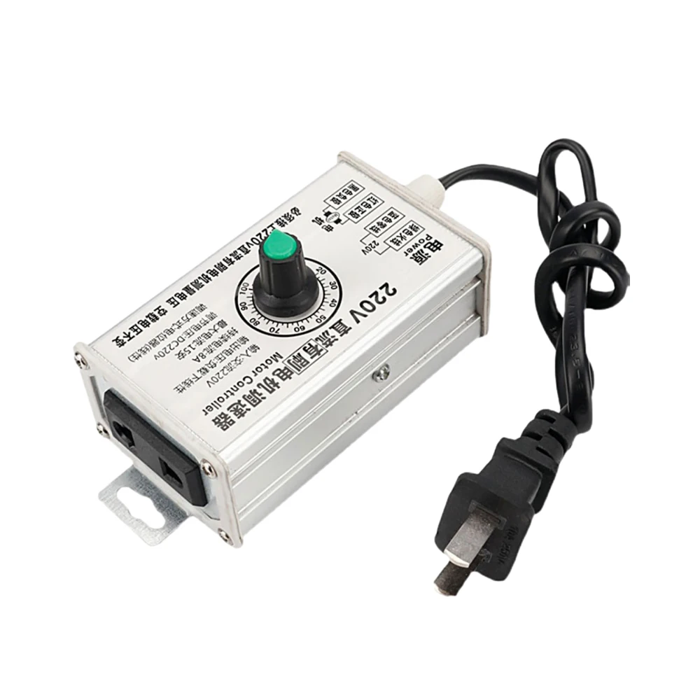 

DC Brush Motor Governor Input AC220V Output DC10-220V Adjustable Motor Speed Regulator 4000W High Power Motor Speed Controller