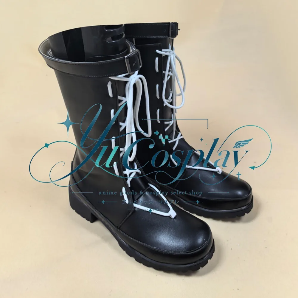 Arknights Hoshiguma Wandering Ronin Cosplay Shoes Game Anime Boots Tactical Costume Footwear