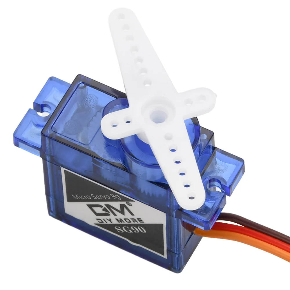 Mini Micro Servo para Helicóptero RC, Avião e Carro, Motor Azul, RC 250 450, SG90, 9g, 4.8V-6V, 1Pc Lot