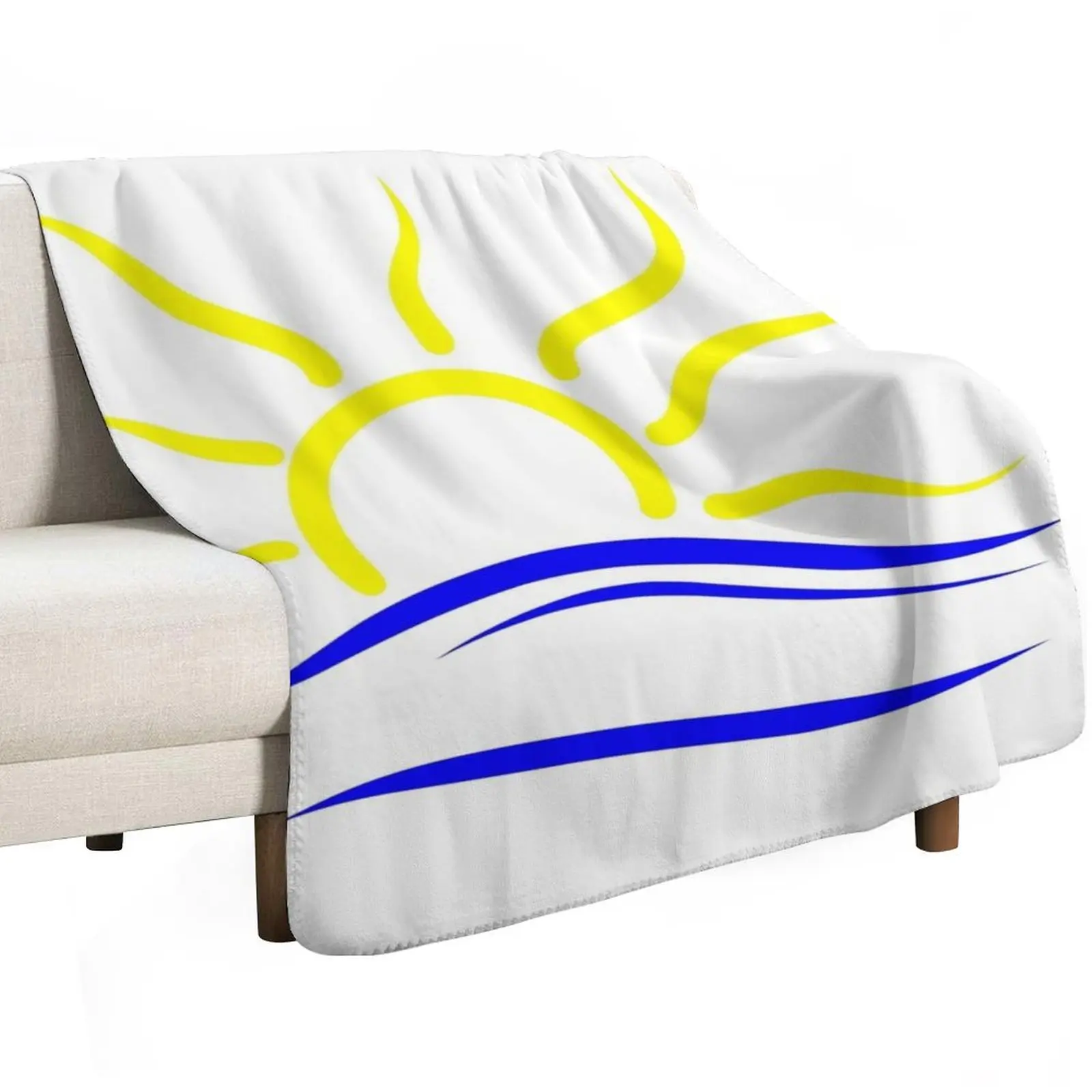 Naturist Symbol 1.0 transparent Throw Blanket Cozy Light Blanket for Travel Camping Picnic