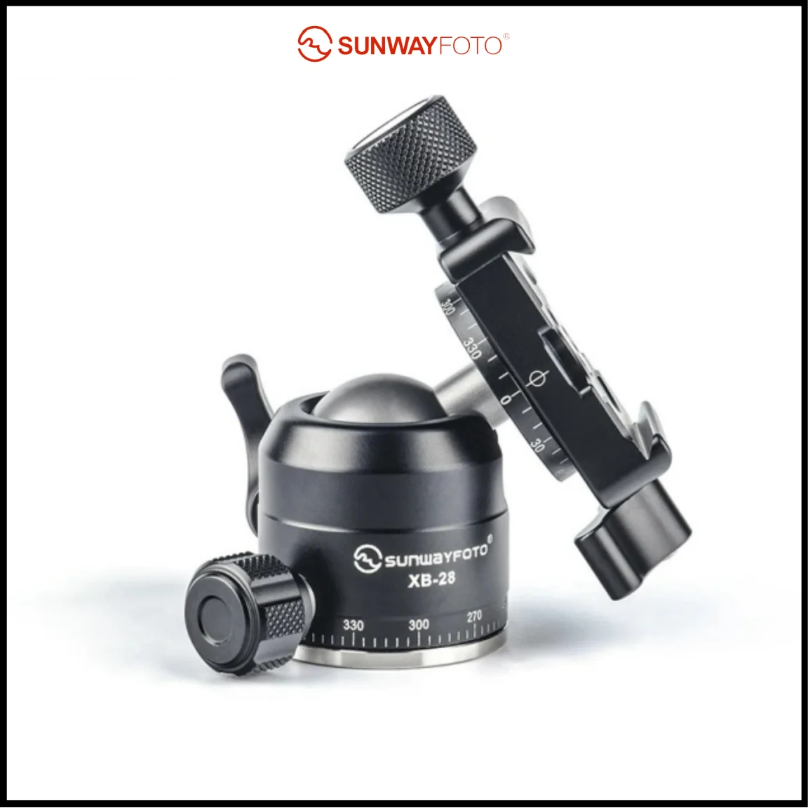 SUNWAYFOTO Tripod Mini Ball Head for DSLR Camera Tripod Ballhead  Professional Aluminum Monopod Panoramic Ball Head