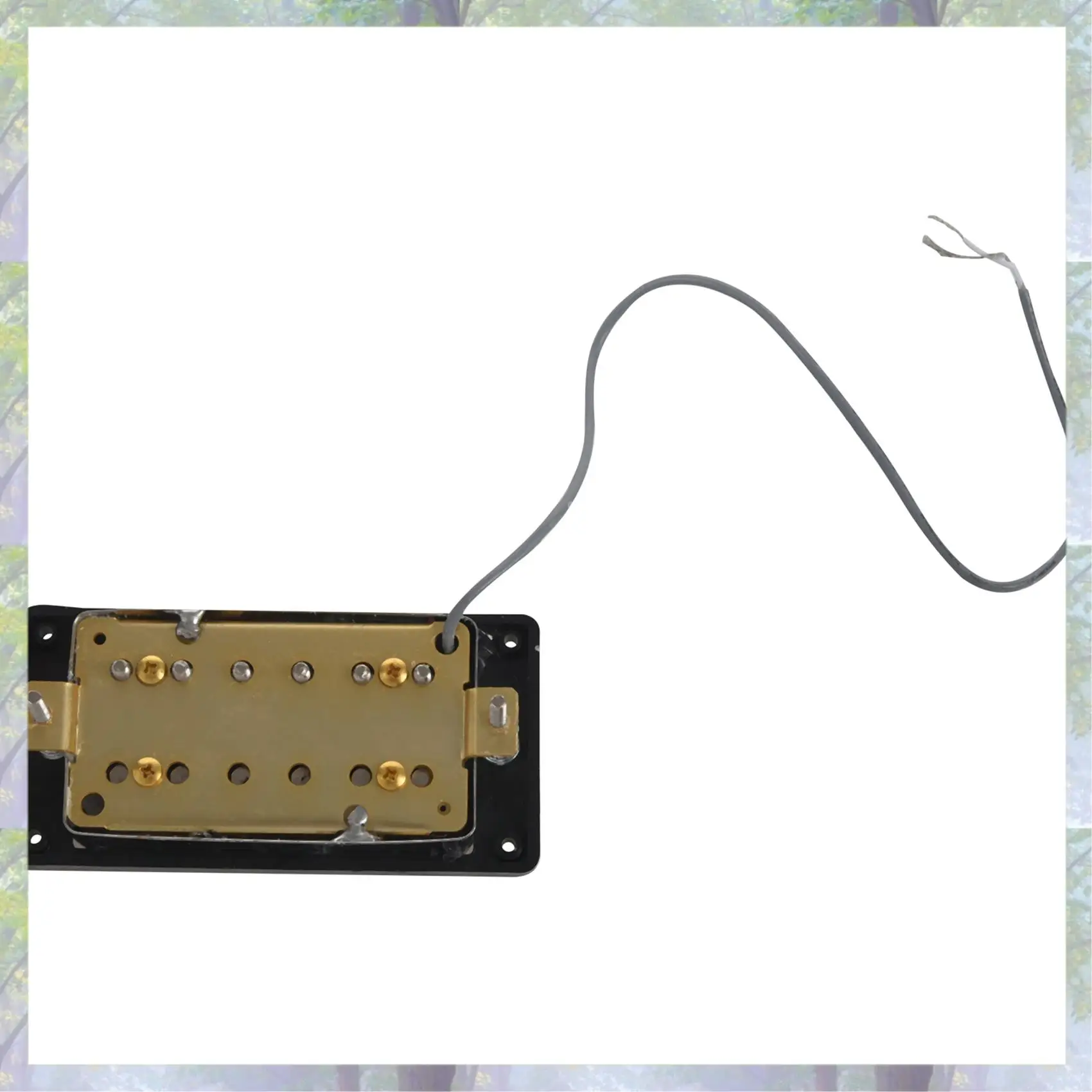 1 مجموعة هامبوكر مزدوجة لفائف التقاطات الرقبة والجسر و 6 قطعة سلسلة الغيتار ضبط أوتاد المفاتيح/مقابض رأس الآلة