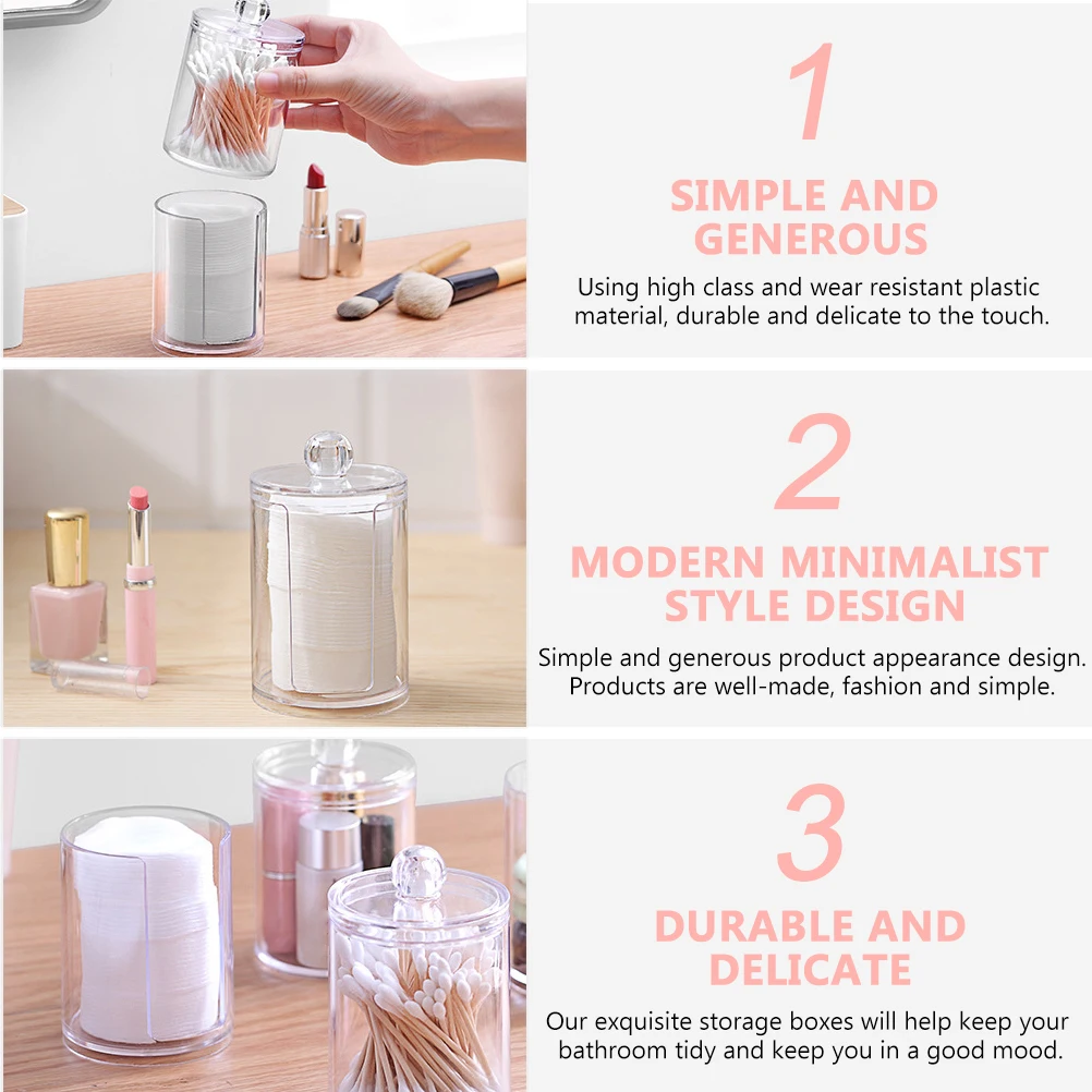 

Cotton Box Plastic Storage ganizer Modern Style Delicate Touch H Polished Edges Easy Access Groove