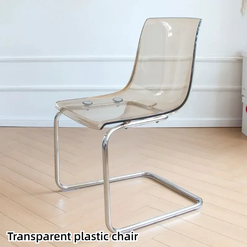 

Plastic Office Chairs Living Room Loungefly Transparent Office Chairs Dresser Aesthetic Luxury Sillas De Conferencia Furniture