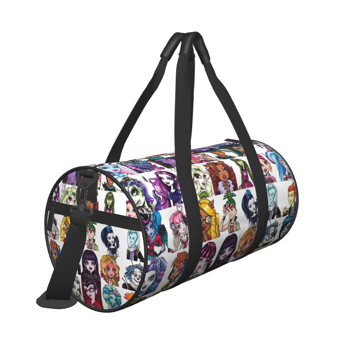 Monster High Character Sport Bags Gym Accessories Gym Bag Waterproof Couple Pattern Handbag Swimming Cute Fitness Bag