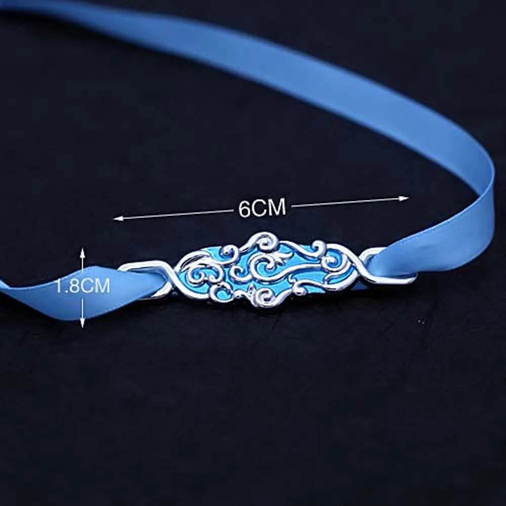 of Demonic Cultivation Lan Wangji Hair Jewelry Wei Wuxian Anime Props Lan Wangji Cosplay Cosplay Props Mo Dao Zu Shi