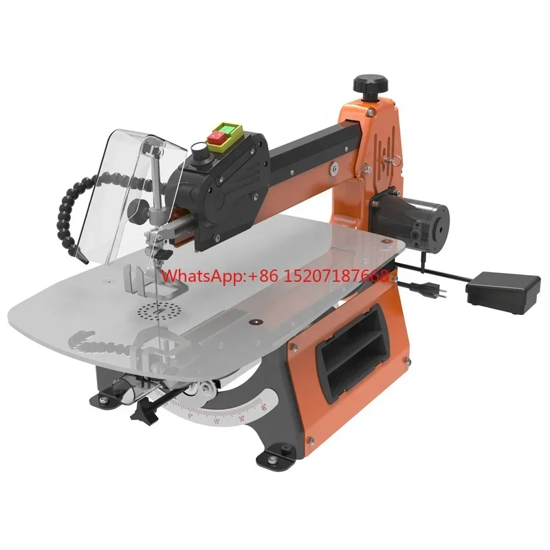 

Factory Wholesale Woodworking 458mm Variable Speed Electric Parallel Arm Scroll Saw Machine