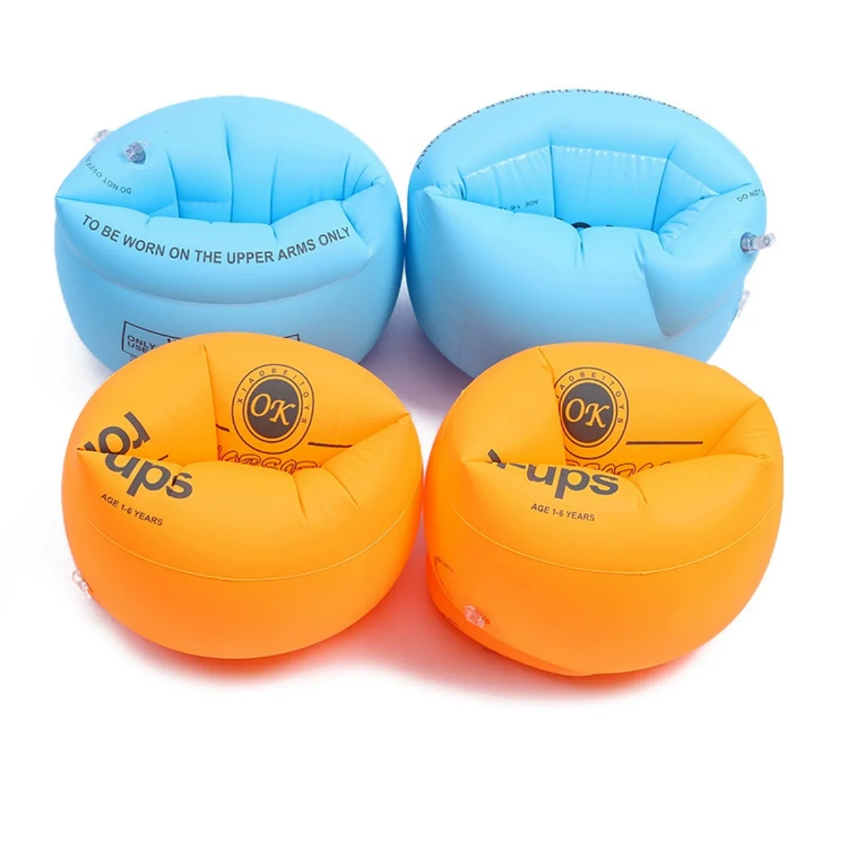 

Portable Floating Circle Sleeves Arm Rings New Inflatable Swimming Arm Rings Pool Buoy Armbands For Swimming Pool Floaters