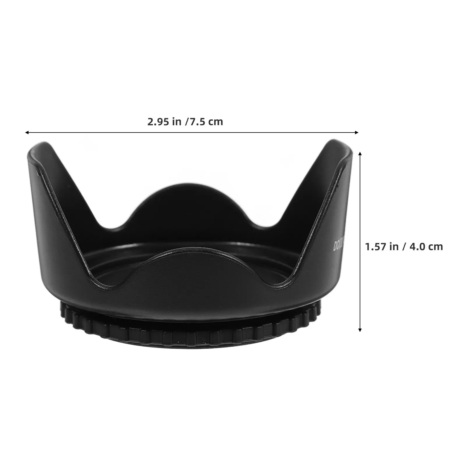 Professional 52Mm Camera Lens Hood Black Universal ABS Plastic Dslr Lens Shade Protective Cover Olympus