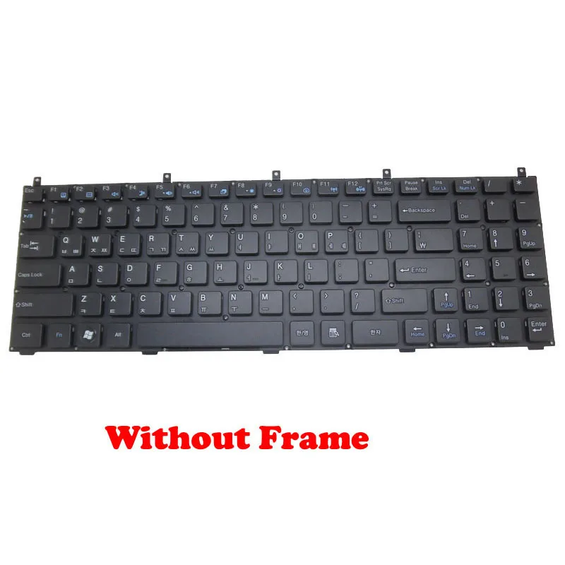 

KR SP Keyboard For CLEVO P151SM M9800 P151SMA MP-08J46K0-4304W 6-80-P15S0-110-1 MP-08J46E0-4304W 6-80-W67B0-110-1 Korea Spanish