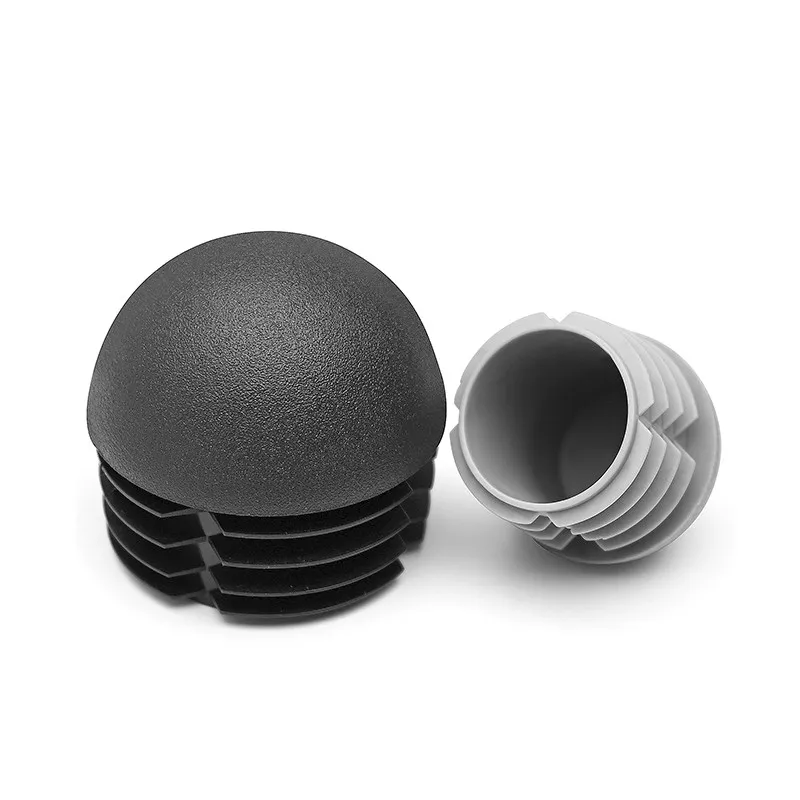 Pipe Plug 13mm~76mm Black/White/Yellow/Grey Plastic Round Tube Domed End Caps Non Slip Protector Pad Furniture Accessories