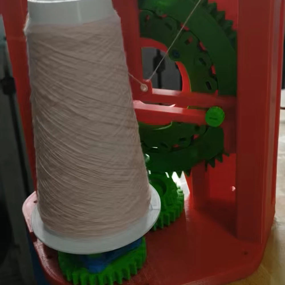 3D Printed Automatic Electric Wool Ball Winder Yarn Rewinding Machine Portable Thread Spool Tool For Knitting Crochet DIY Crafts