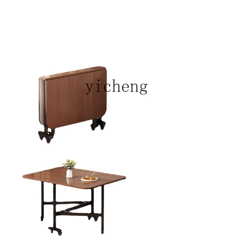 YY Folding Table Dining Table Household Multifunctional Simple Desk Movable Table