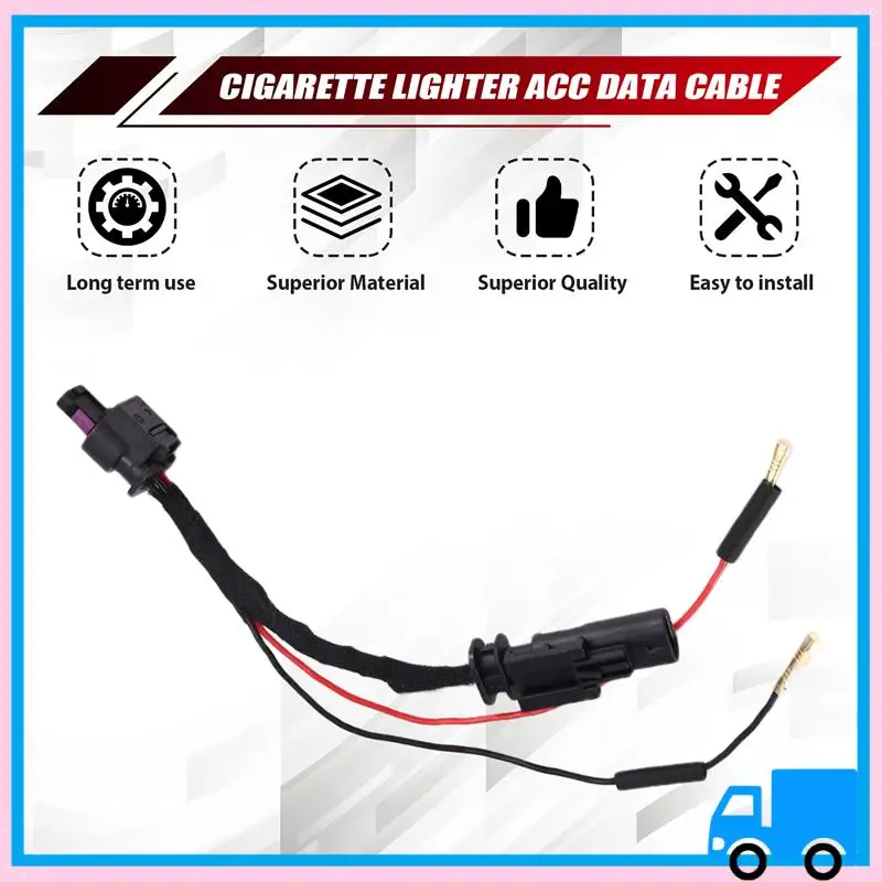 

Lasting For BMW R1200GS Motorcycle Cigarette-Lighter Power Taking ACC Data Cable Motorcycle ACC Line