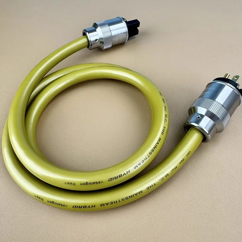 VandenHul VDH Mainsstream 7-ядерный посеребренный штекер США Hi-Fi аудиоусилитель CD-плеер декодер желчного пузыря соединительный кабель питания