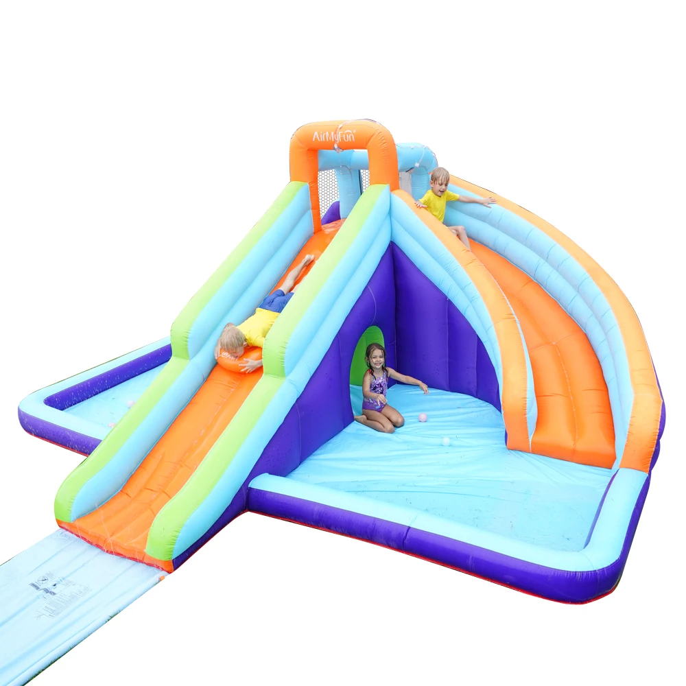 New Arrival Children Outdoor Backyard Inflatable Bouncer With Water Jumping Bouncer Outdoor Inflatable Bouncing Castle for Sale