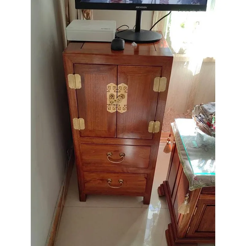 Cassettiera cinese in legno massello camera da letto angolo in legno di canfora soggiorno moderno