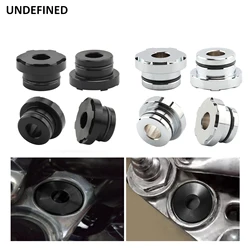 Solid Billet Handlebar Riser Bushing Aftermarket Fit For Harley Sportster Harley FXD Dyna Harley FX Super Glide & FXR 1973-newer
