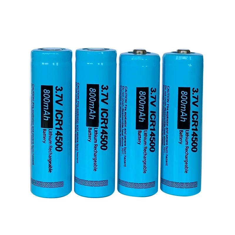 3.7V Lithium Battery 14500 Rechargeable 800mAh Lithium Battery