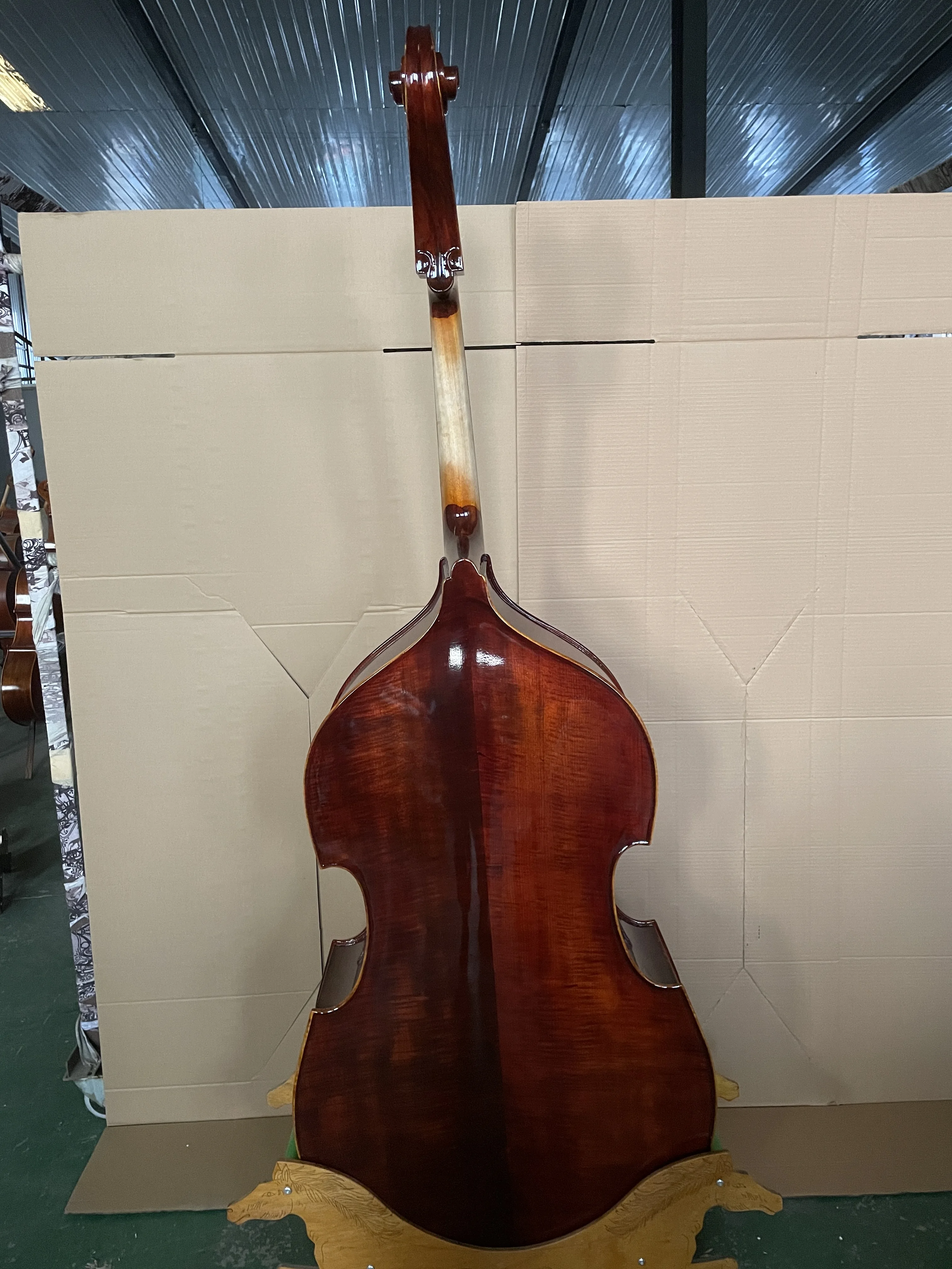 All European wood, 3/4 bass cello, the best model for great value! Handmade four string double bass, very professional