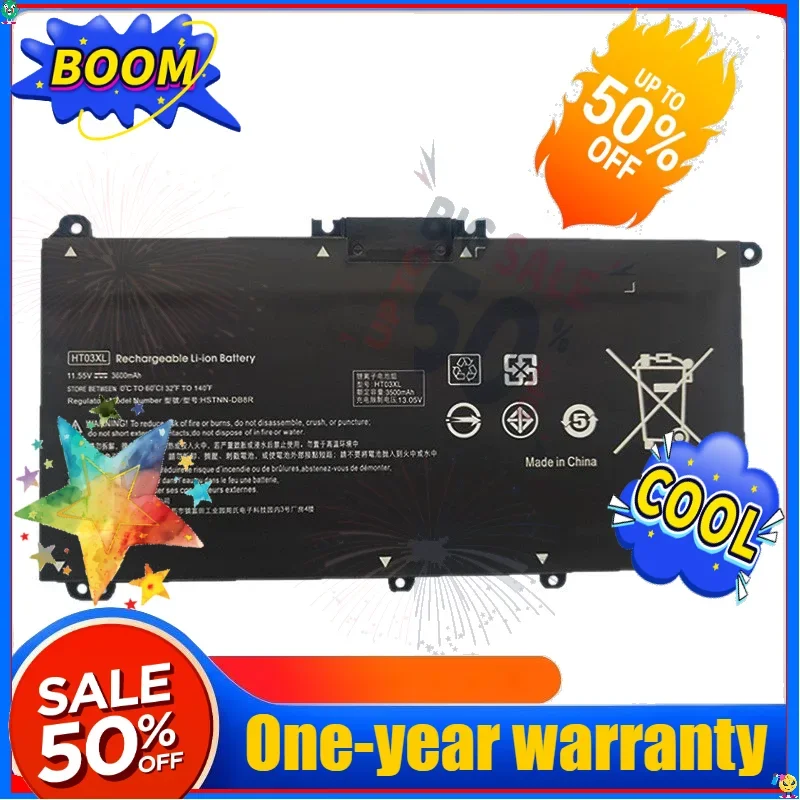 SWZY New HT03XL Battery For Pavilion HP 14-CE0025TU 14-CE0034TX 15-CS0037T 250 255 G7 HSTNN-LB8L L11421-421