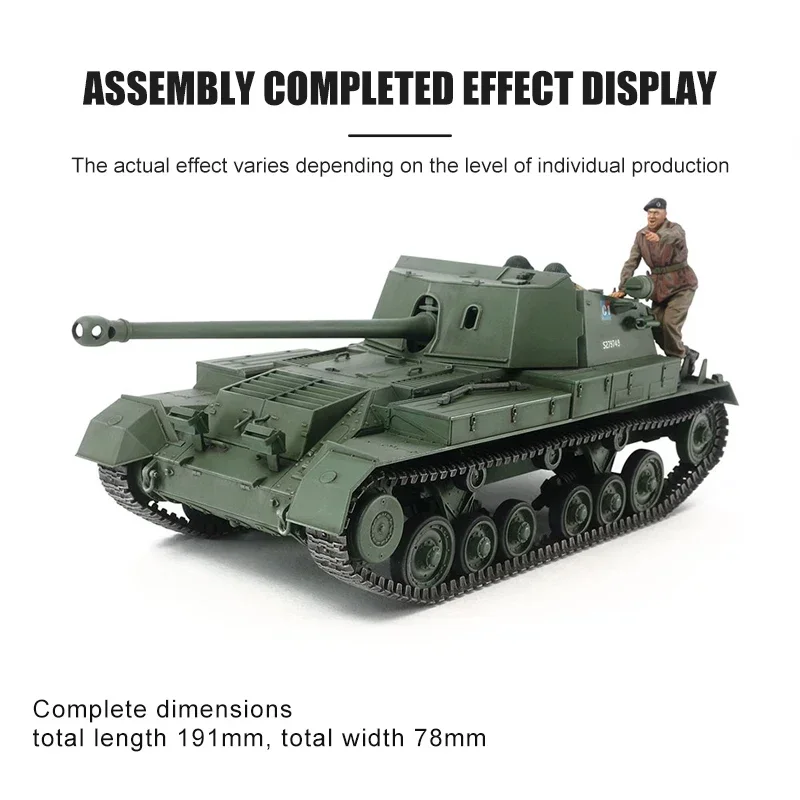 TAMIYA-Montagemodellbausatz 35356, britische selbstfahrende Panzerabwehrkanone, Bogenschütze, 1/35