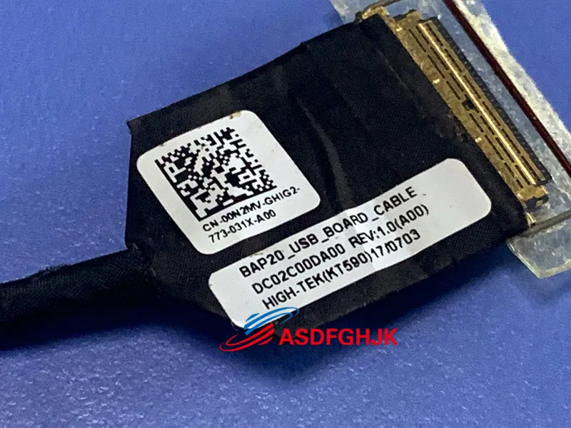 0N2MV FOR Dell Alienware 17 R4 R5 00N2MV DC02C00DA00 USB Port IO Connector Cable CN-00N2MV 100% Works Perfectly