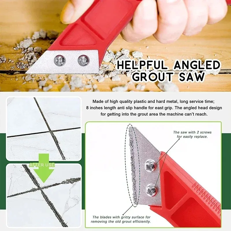 Special Tool for Beautiful Seams, Seam Clearing Knife, Ceramic Tile Floor Beautiful Seam Agent, Spatula, Gap Artifact