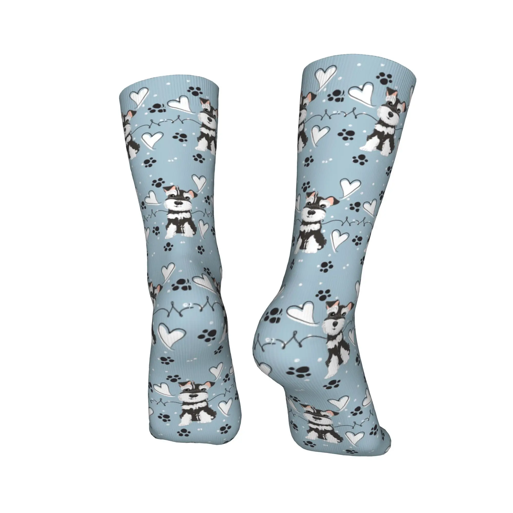 جميع المواسم الحب أبيض وأسود مصغرة شناوزر الجوارب Harajuku امتصاص العرق جوارب طاقم الجوارب هدايا عيد الميلاد