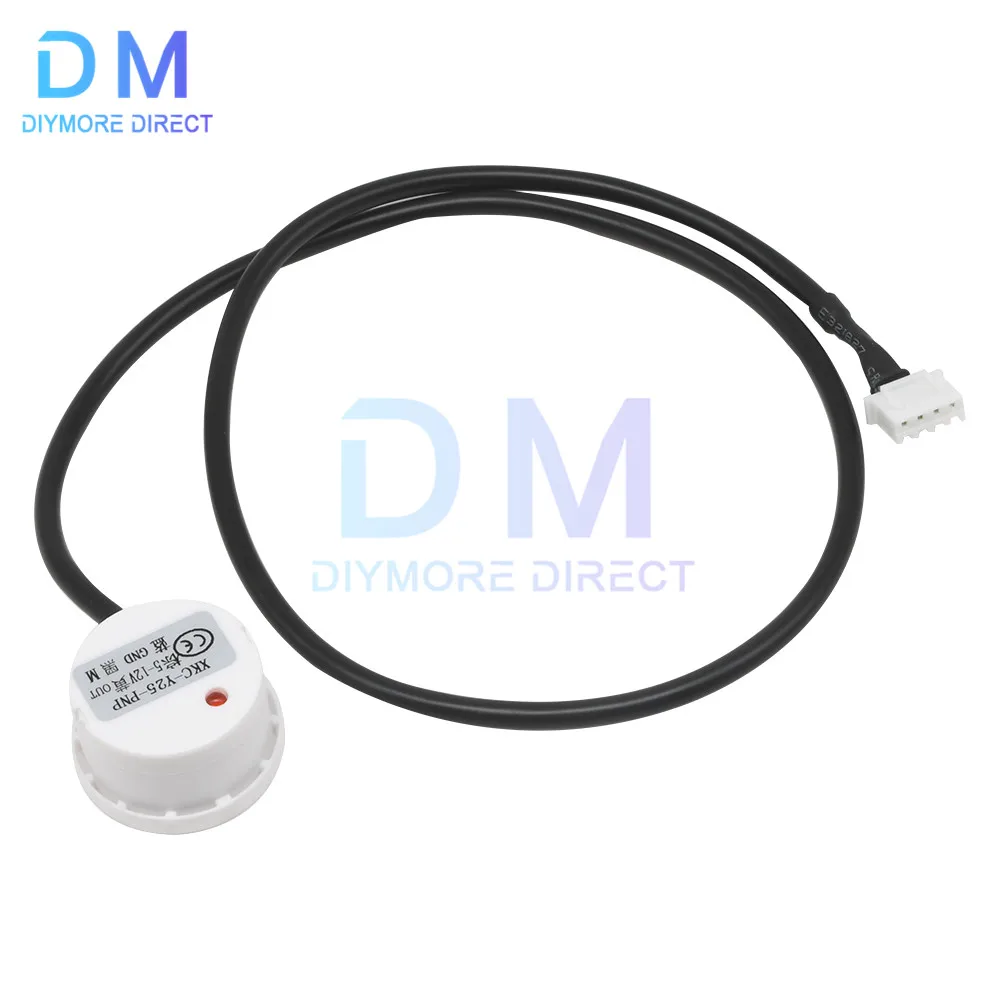 XKC Y25 PNP 5V-12V Liquid Level Sensor Switch Detector Water Non Contact Induction Sensor Control Switch