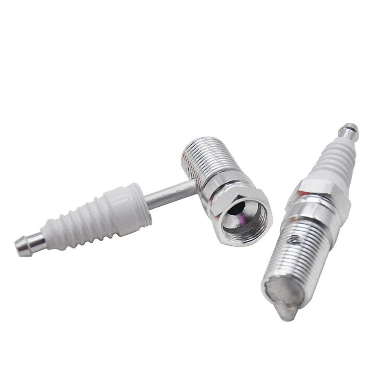 Spark Plug Shaped Creative Pipe Combination Carrying Filter Metal Pipe