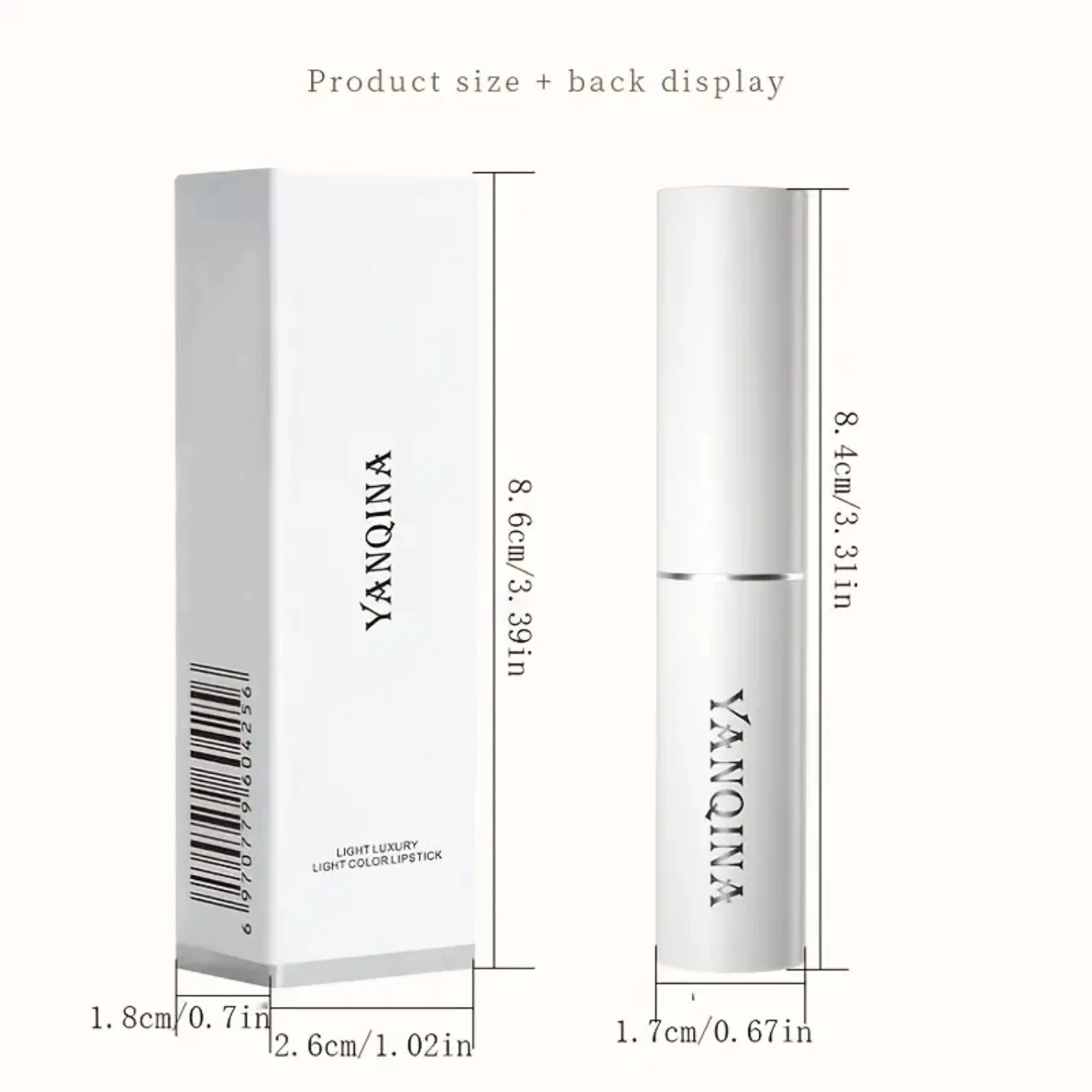 Colorless Lip Moisturizing Balm for Gentle Dry Skin Removal and Non-Sticky Gloss - Lip Tint with Nourishing Formula for Hydrated