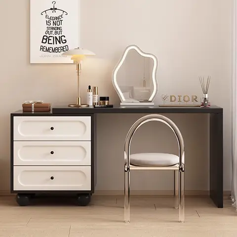 럭셔리 서랍 화장대 테이블 쥬얼리 현대 침대 옆 메이크업 드레싱 테이블 정원 화장품 메사 드 Maquillaje 유행 가구