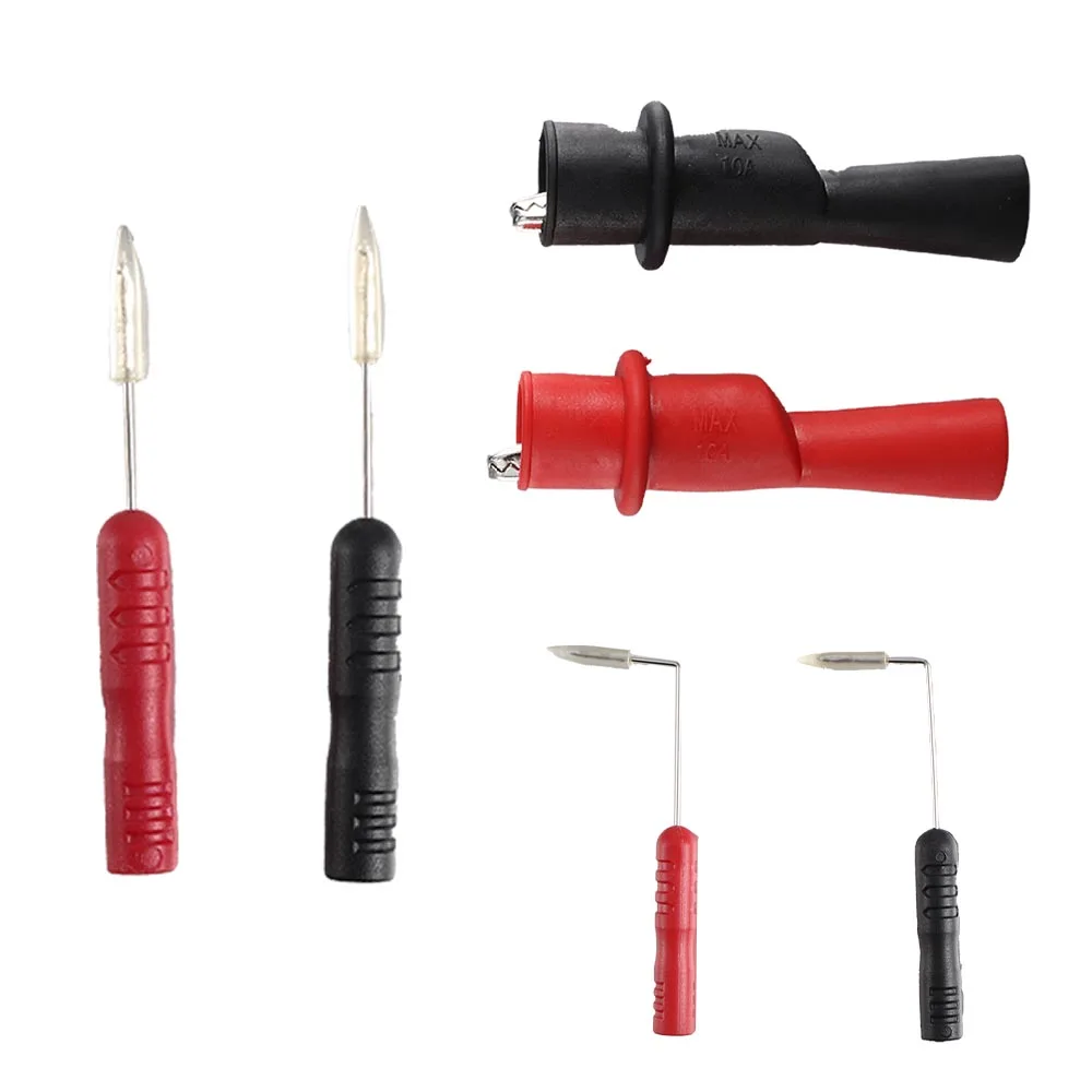 Test probe needle 2mm socket crocodile clip kit replacement multimeter electrical testing work accessories spare parts