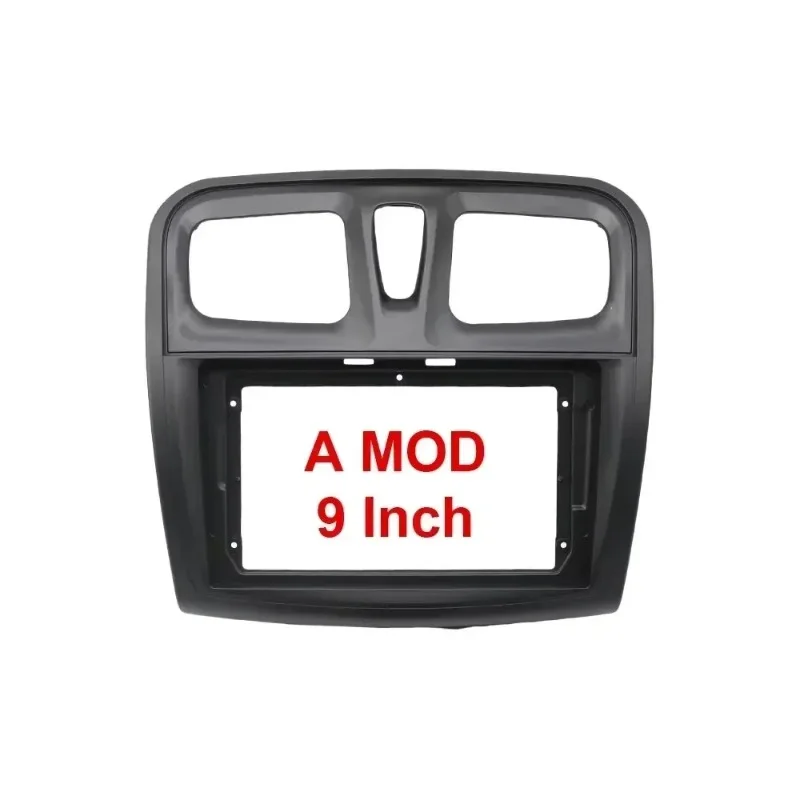 For Renault Logan Sandero Duster Symbol 2012-2020 9/10 Inch Car Frame Fascia Adapter Android Radio Dash Fitting Panel Kit