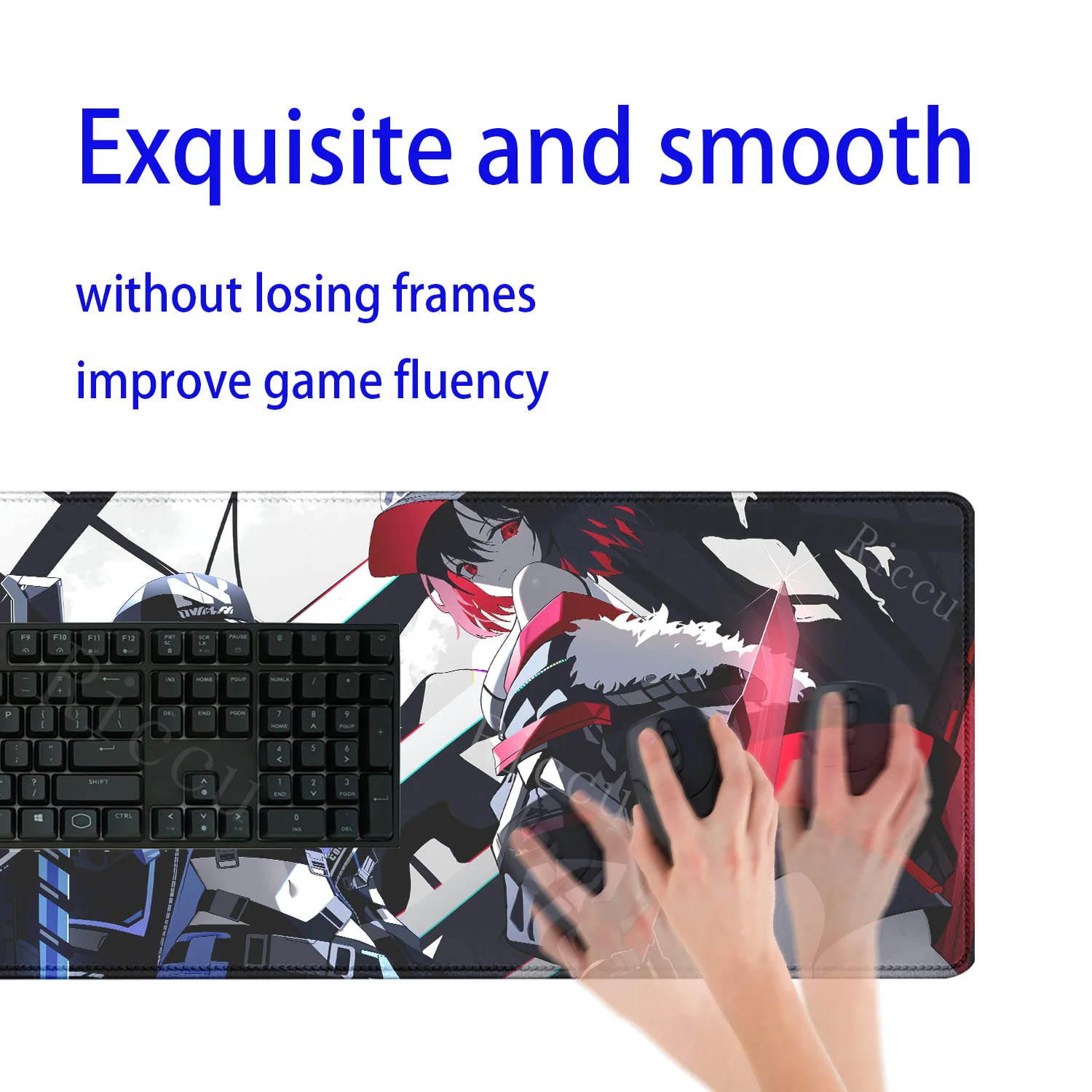 Black Survival Eternal Return mouse pad Large Gaming Accessories Mouse Mat XXL Keyboard Desk Mat Gamer Computer teclado mousepad