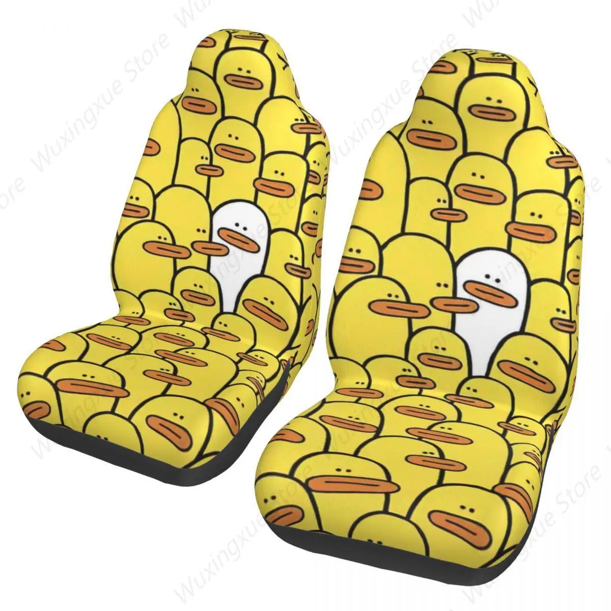 Be The One Odd Duck Car Seat Cover Custom Printing Universal Front Protector Accessories Cushion Set