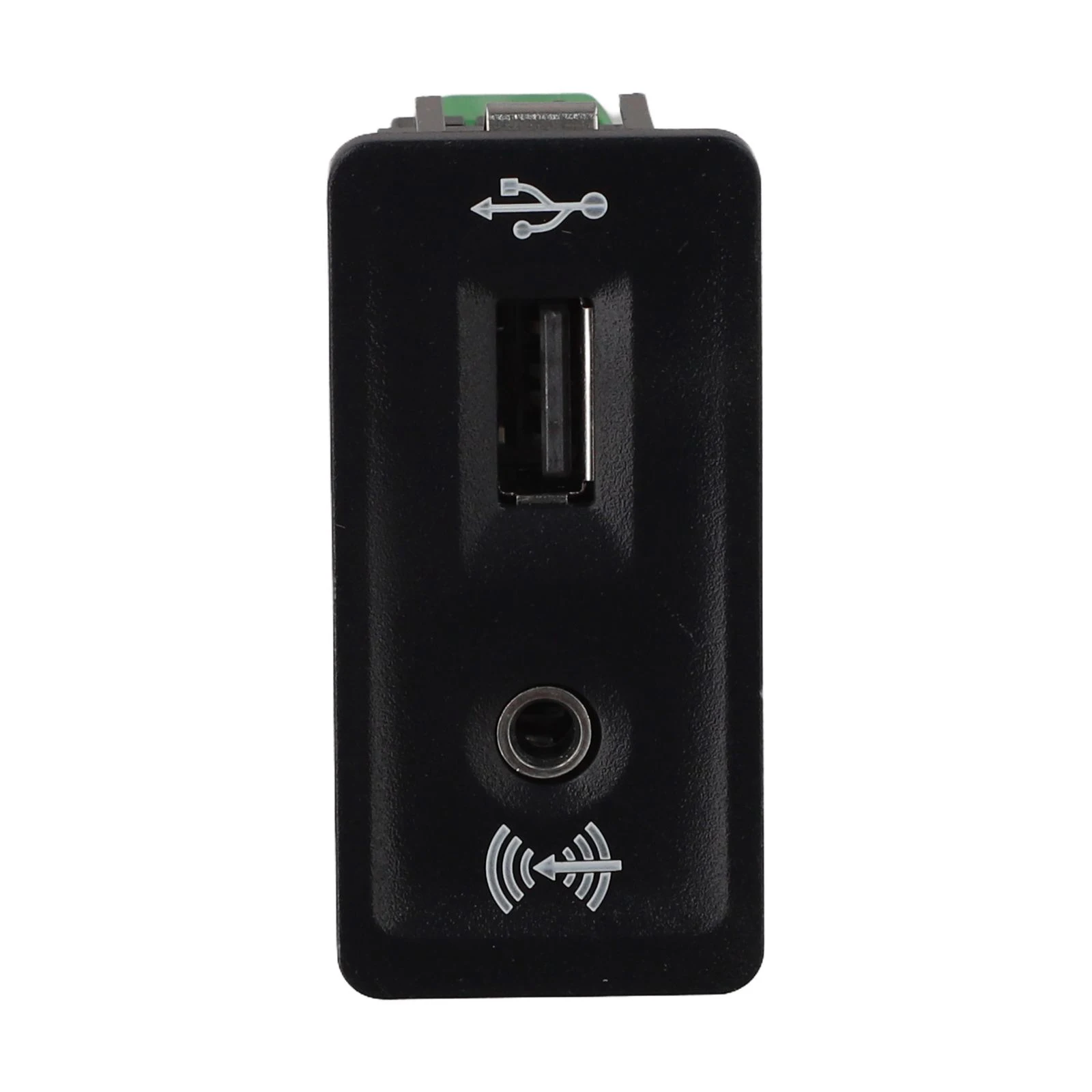 For In-car Car USB Socket ABS Engineering Plastic Glove Box Installation Black Finish For Passat for b8 For In-car