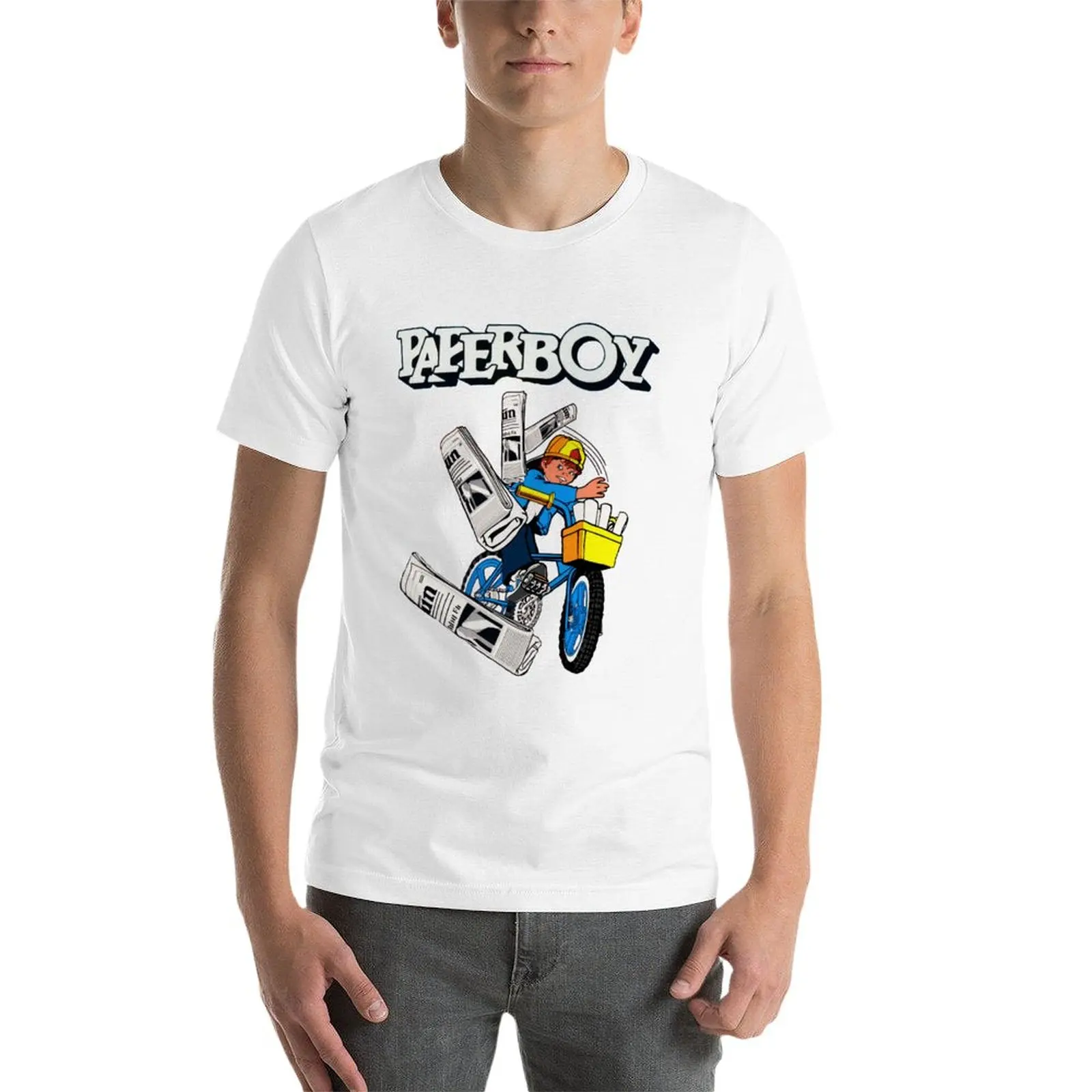 Paperboy Arcade T-Shirt sublime summer top mens graphic t-shirts funny