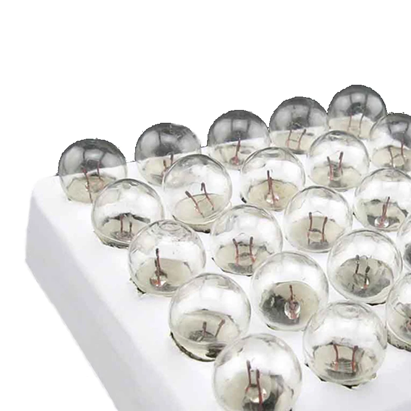 10 قطعة فئة الفيزياء التجريبية الكهربائية للطلاب تستخدم 0.3A 0.5A 1.5 فولت 2.5 فولت 3.8 فولت 6 فولت المصابيح المتوهجة الصغيرة