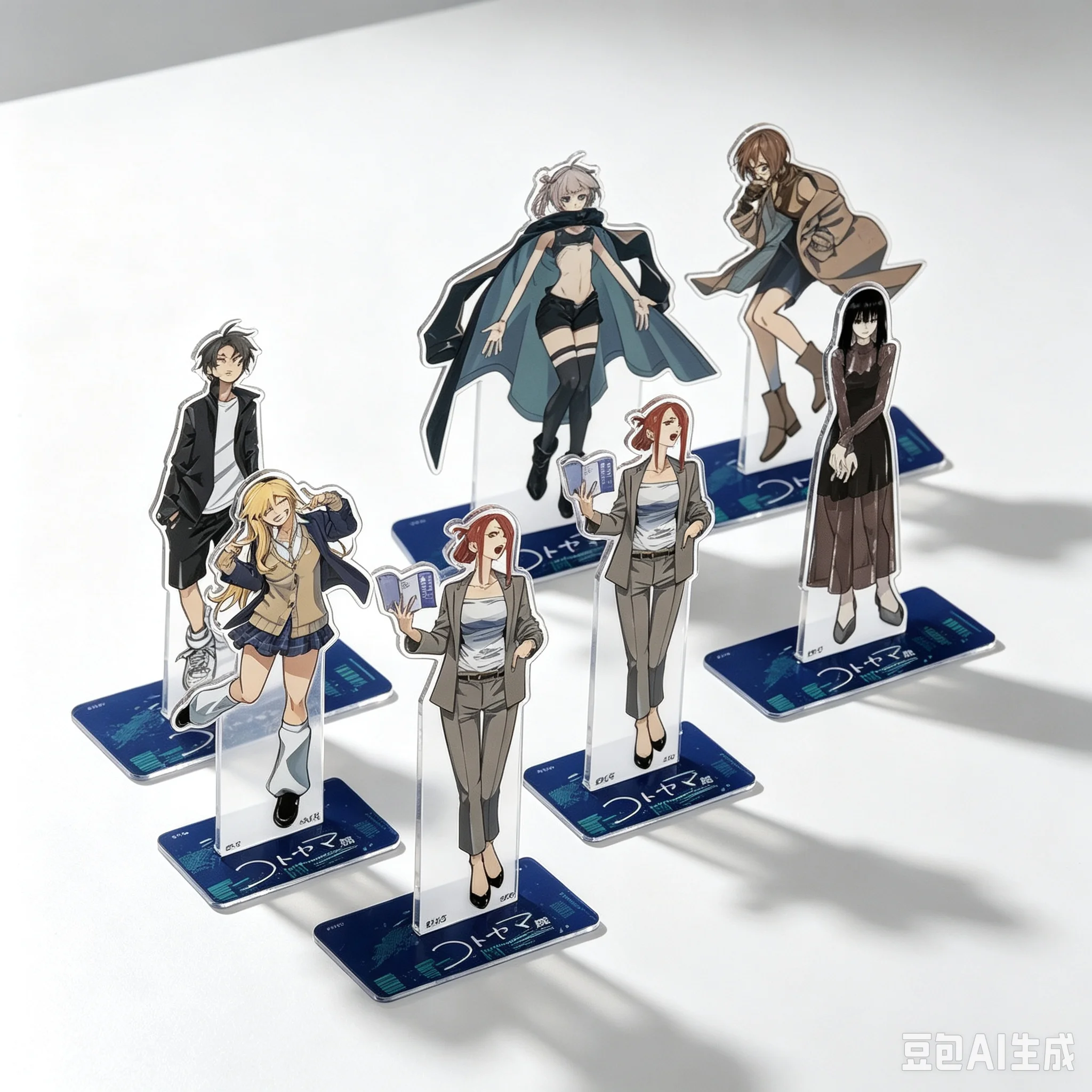 15cm Anime Call of the Night Acrylic standing sign board Desktop Ornament Accessories Goods Collection Holiday Gifts Keychains