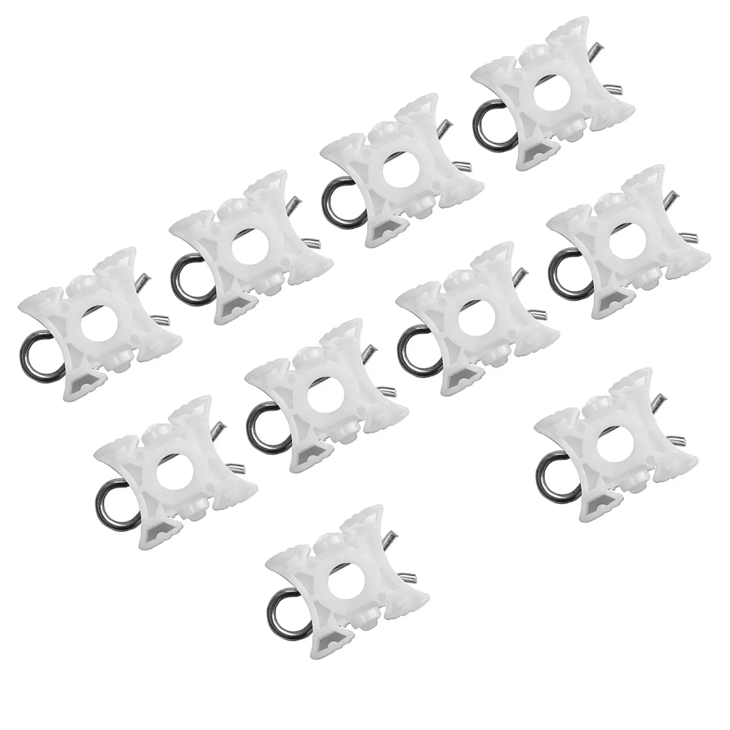 10PCS SET Casement Regulator Sliding Piece Sliding Block Fits For BMW E36 Z3 Z4 5 7 Car Auto Interior Accessories