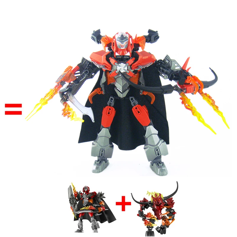 Hero Factory Star Warrior Bouwstenen Evo 2in1 Combinatie Robot Mech Bionicle Figuren Stenen Speelgoed voor Jongens Kindercadeaus