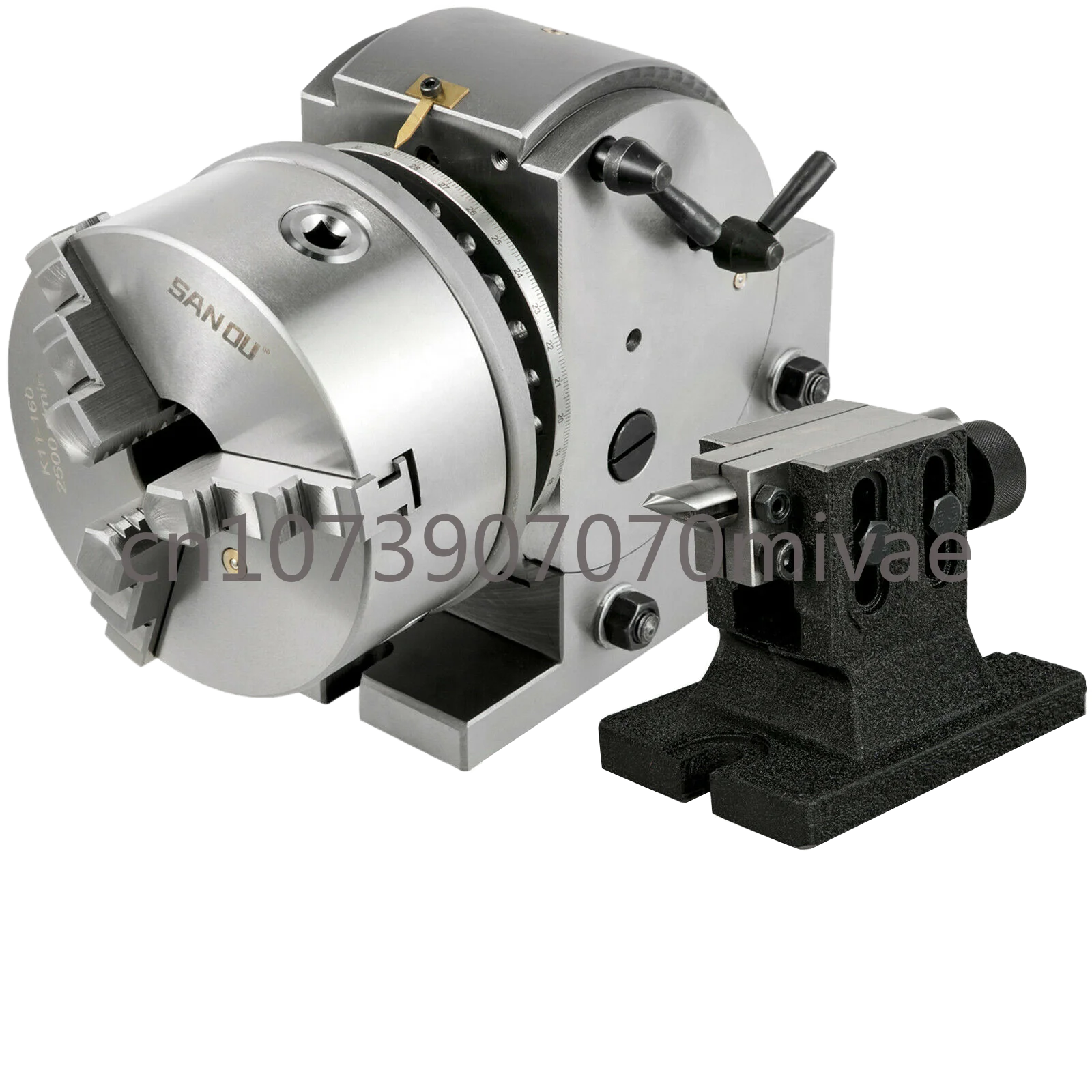 

Hot Sale Milling Machine BS-1-6 Dividing Head Semi Universal with 3 Jaw Chuck