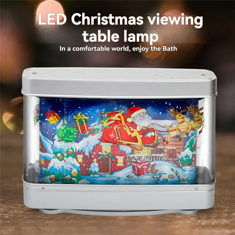 ABNM USB Fish Tank Light Aquarium Decor Night Light เสมือนแบบไดนามิก LED โคมไฟตกแต่งห้องน่ารักของขวัญ