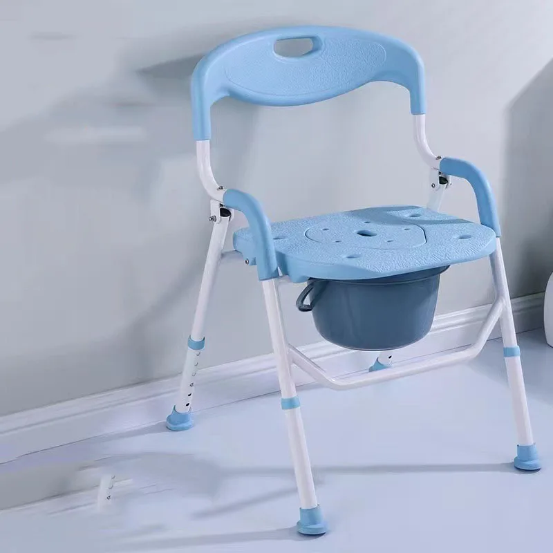

Non Slip Bath Chair Rust ProofBackrest Medical Use Durable Sturdy Portable Seniors Disabled Safety Shower Stool Space Saving