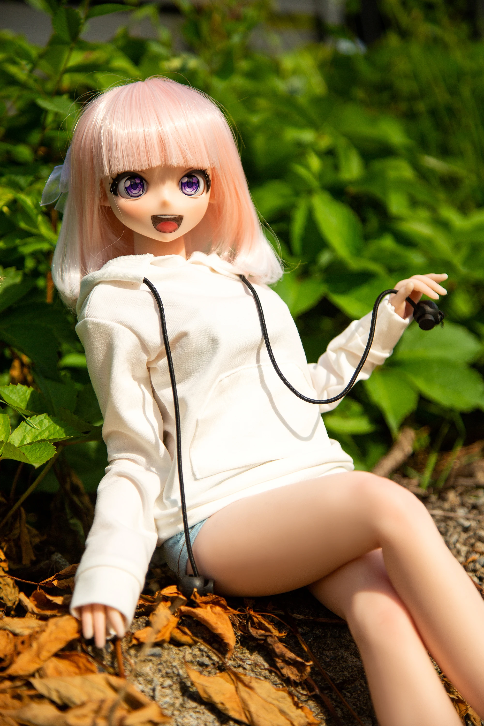 60cm 3 points Solid Silicone Body Doll PVC Head Anime Action Figure BJD Doll Customized for Collection