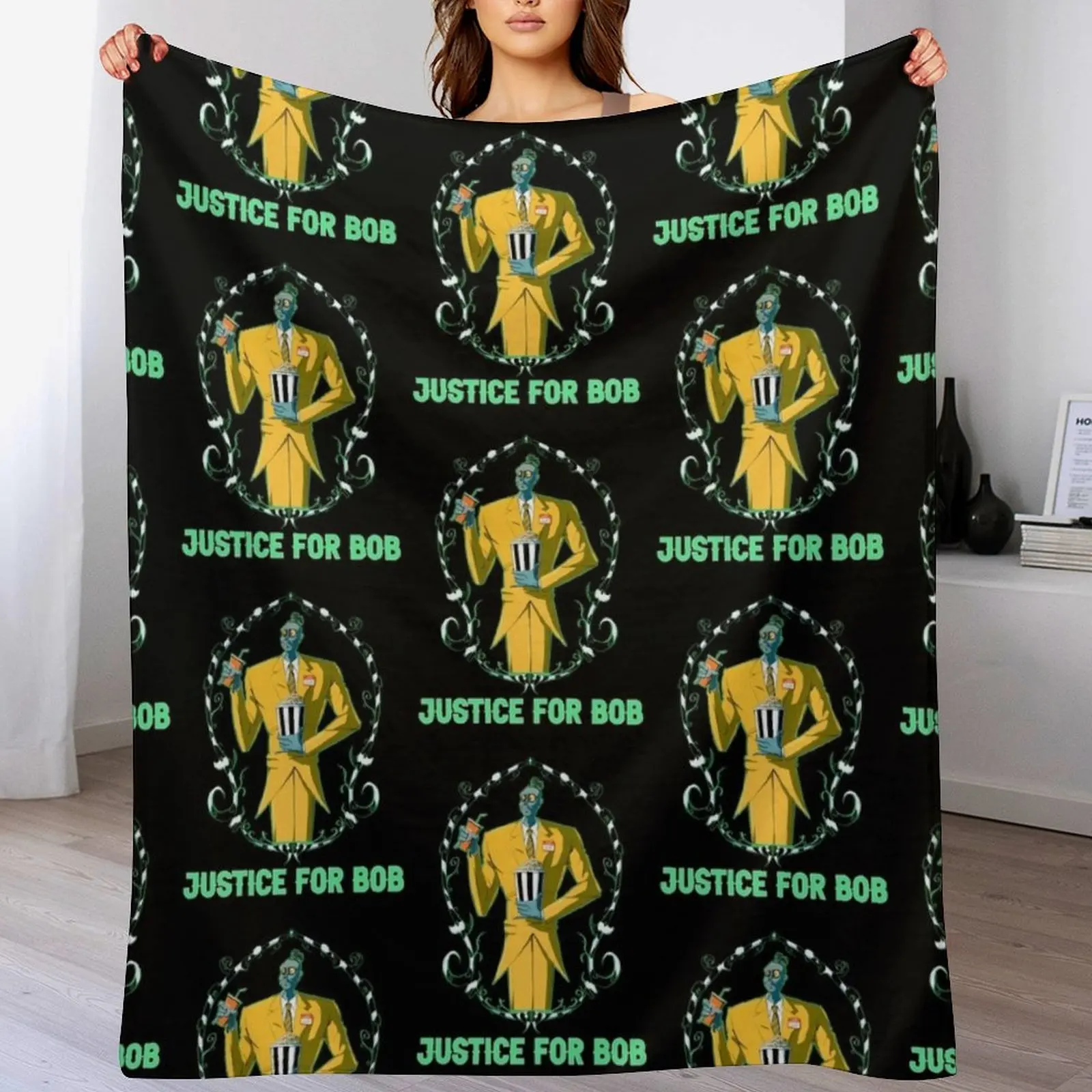

Bob Throw Blanket Ultra Plush Cozy Blanket for Napping Sleeping