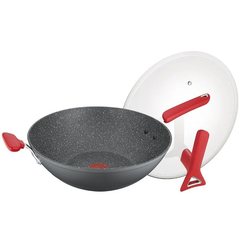 

Smoke free wok, household wok